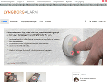 Tablet Screenshot of lyngborg.com